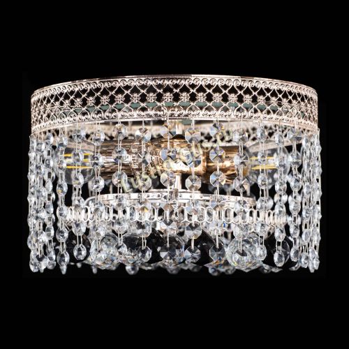 Люстра Венеция шар №2 черная в Химках Гусь Хрустальный