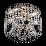 Люстра Венеция шар №2 черная в Химках