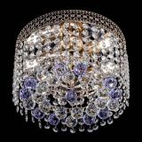 Люстра Венеция шар №2 фиолетовая в Химках