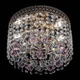 Люстра Венеция шар №2 розовая в Химках