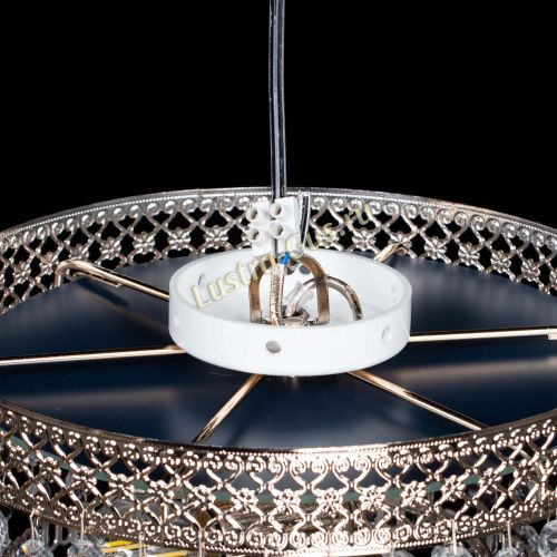 Люстра Венеция шар №2 синяя в Химках Гусь Хрустальный