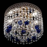 Люстра Венеция шар №2 синяя в Химках