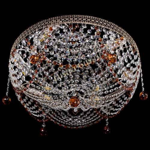 Люстра Венеция Жасмин чайная в Химках Гусь Хрустальный