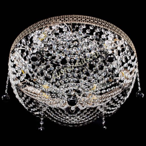 Люстра Венеция Жасмин черная в Химках Гусь Хрустальный