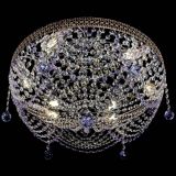 Люстра Венеция Жасмин фиолетовая в Химках