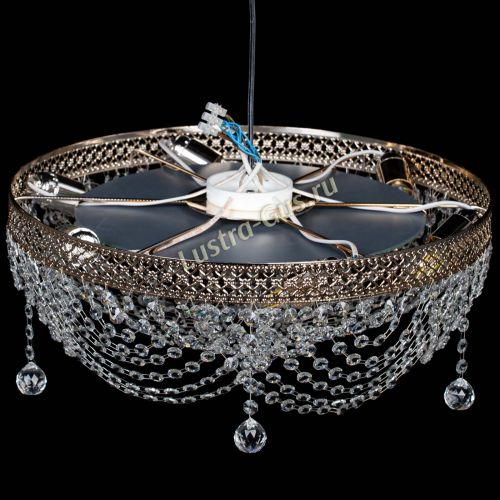 Люстра Венеция Жасмин чайная в Химках Гусь Хрустальный