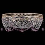 Люстра Венеция Жасмин розовая в Химках