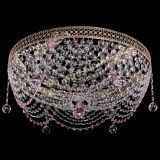 Люстра Венеция Жасмин розовая в Химках