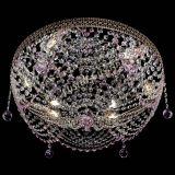 Люстра Венеция Жасмин розовая в Химках