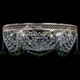 Люстра Венеция Жасмин зеленая в Химках