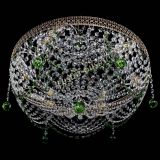 Люстра Венеция Жасмин зеленая в Химках