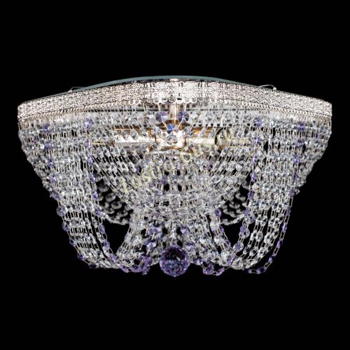 Люстра Верона Токката №5 фиолетовая в Химках Гусь Хрустальный