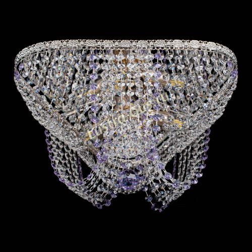 Люстра Верона Токката №5 фиолетовая в Химках Гусь Хрустальный