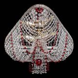 Люстра Верона Токката №5 красная в Химках