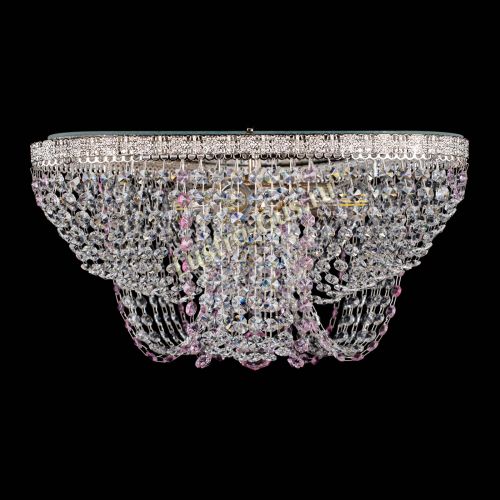 Люстра Верона Токката №5 розовая в Химках Гусь Хрустальный