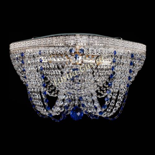 Люстра Верона Токката №5 синяя в Химках Гусь Хрустальный