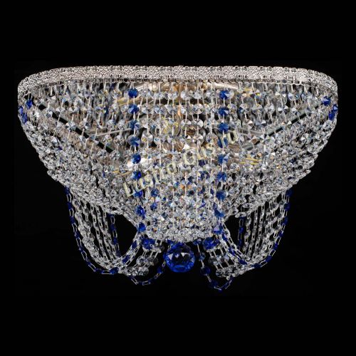 Люстра Верона Токката №5 синяя в Химках Гусь Хрустальный