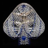 Люстра Верона Токката №5 синяя в Химках