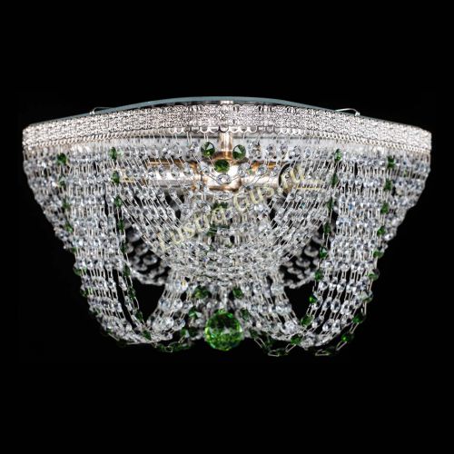 Люстра Верона Токката №5 зеленая в Химках Гусь Хрустальный