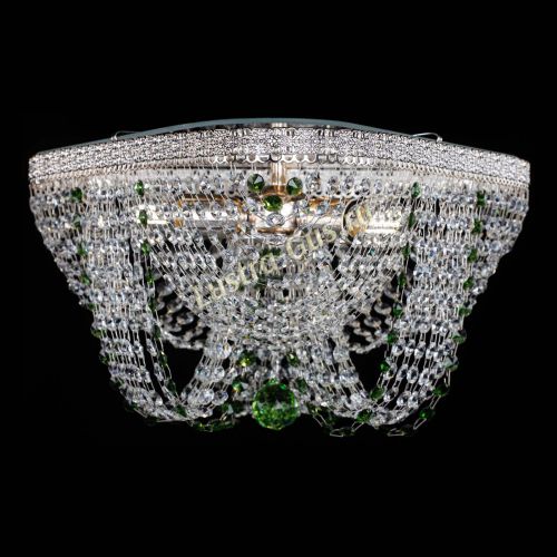 Люстра Верона Токката №5 зеленая в Химках Гусь Хрустальный