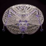 Люстра Виктория сиреневая в Химках