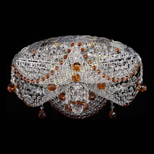 Люстра Виктория чайная в Химках Гусь Хрустальный