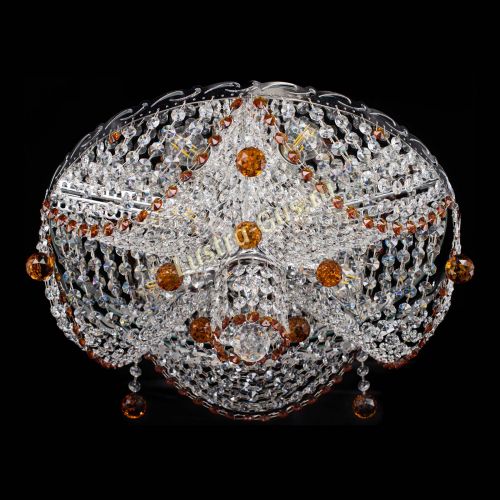 Люстра Виктория чайная в Химках Гусь Хрустальный