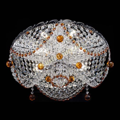 Люстра Виктория чайная в Химках Гусь Хрустальный