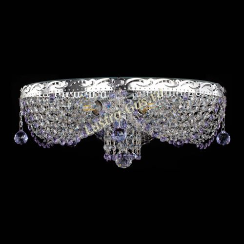 Люстра Виктория фиолетовая в Химках Люстра Виктория фиолетовая в Химках