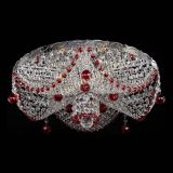 Люстра Виктория красная в Химках