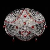 Люстра Виктория красная в Химках