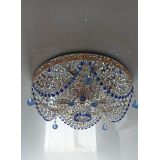 Люстра Виктория Синяя в Химках