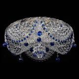 Люстра Виктория Синяя в Химках