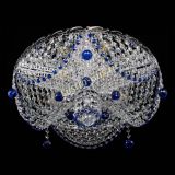 Люстра Виктория Синяя в Химках