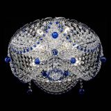 Люстра Виктория Синяя в Химках