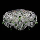 Люстра Виктория зеленая в Химках