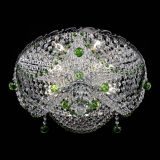 Люстра Виктория зеленая в Химках