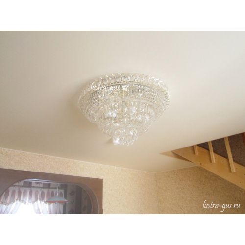 Люстра Водопад в Химках Гусь Хрустальный