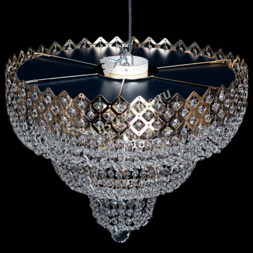 Люстра Водопад Корона №2 в Химках Гусь Хрустальный