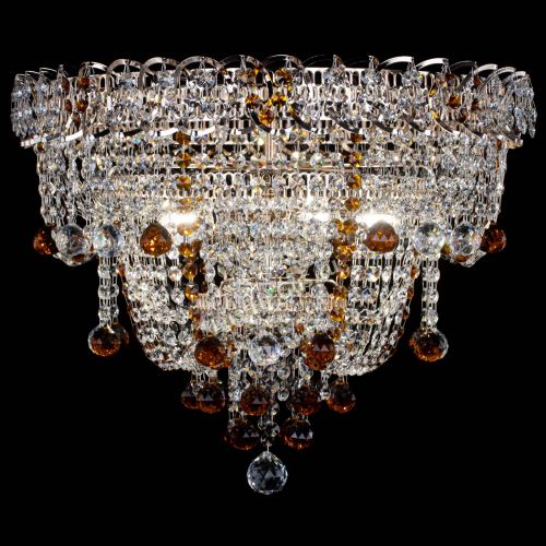 Люстра Водопад Софья чайная в Химках Гусь Хрустальный