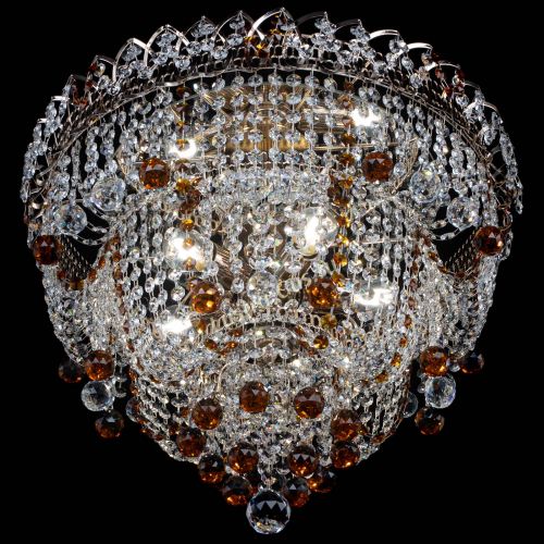 Люстра Водопад Софья чайная в Химках Гусь Хрустальный