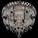 Люстра Водопад Софья черная в Химках