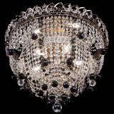 Люстра Водопад Софья черная в Химках