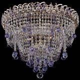 Люстра Водопад Софья фиолетовая в Химках