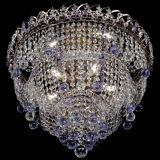 Люстра Водопад Софья фиолетовая в Химках