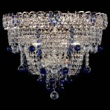 Люстра Водопад Софья синяя в Химках