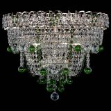Люстра Водопад Софья зеленая в Химках