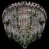 Люстра Водопад Софья зеленая в Химках