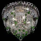 Люстра Водопад Софья зеленая в Химках