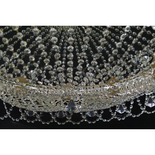 Люстра Водоворот 800 мм Ажур в Химках Гусь Хрустальный